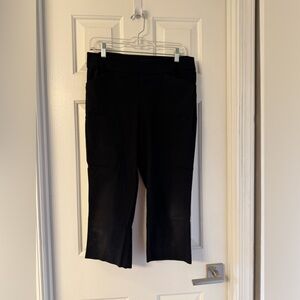 Coral Bay Elegant Black Capris